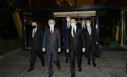 Qaribaşvilinin Azərbaycana səfəri başa çatdı