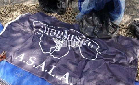 Suqovuşan yaxınlığında ASALA terrorçularının anbarı aşkarlandı - FOTOLAR