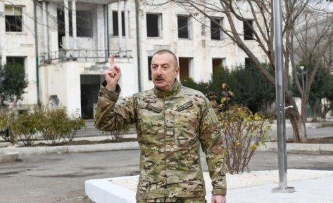 Dağlıq Qarabağın statusu müzakirə olunmur - Prezident