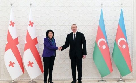Azərbaycan Prezidenti gürcüstanlı həmkarına məktub yazdı