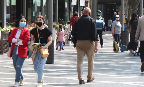 Açıq havada maska qadağası ilə bağlı yeni AÇIQLAMA
