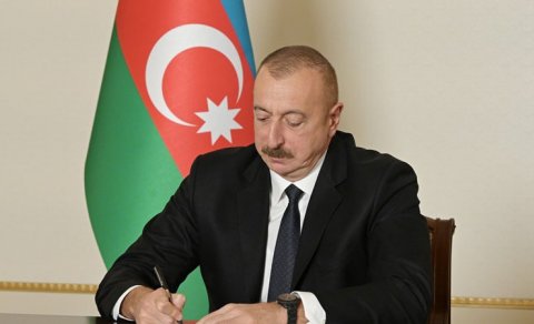 İlham Əliyevdən yeni SƏRƏNCAM