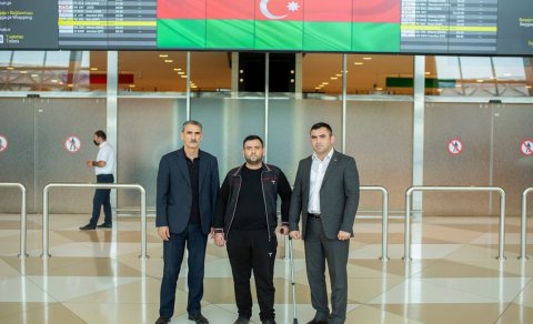 Türkiyəyə göndərilən daha 5 qazimiz sağalaraq Vətənə döndü