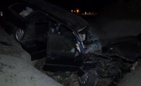 Salyanda yol qəzasında iki nəfər xəsarət alıb