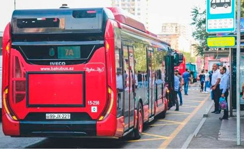 Sabah və bazar günü avtobuslar işləyəcək