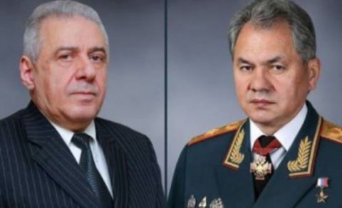 Arutyunyan və Şoyqu sərhəd nizamlanmasını müzakirə edib