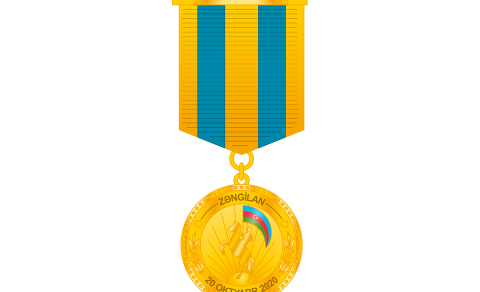 Hərbi qulluqçular “Zəngilanın azad olunmasına görə” medalıyla təltif edildi