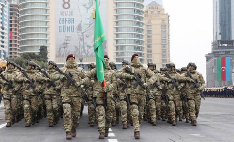 Azərbaycan Silahlı Qüvvələrinin yaranmasından 103 il ötür