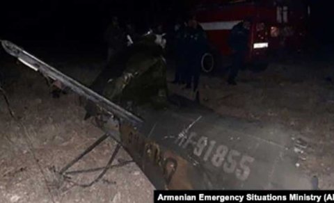 Azərbaycan-Ermənistan sərhəddində Rusiya helikopterinin vurulması ilə bağlı rəsmi açıqlama