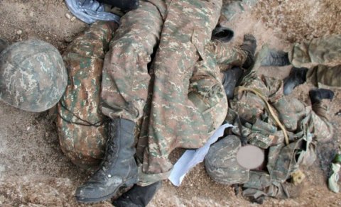 Füzuli və Cəbrayılda 4 erməni hərbçisinin meyiti tapıldı