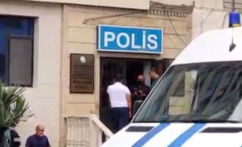 Polis rəisinin özünü öldürdüyü yerdən VİDEO