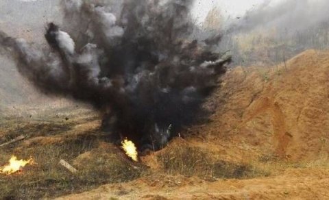 Füzulidə bomba partladı - 1 nəfər yaralandı