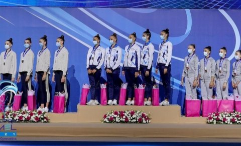 Gimnastlarımız Qran-pridə medal qazandı