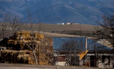 Erməni kombaynçı Azərbaycanla sərhədi pozdu