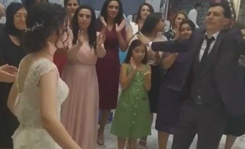 Elçibəyin oğlu evləndi: Toydan görüntülər (VİDEO)