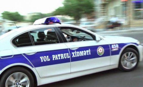 İsmayıllıda sürücü polisi döydü