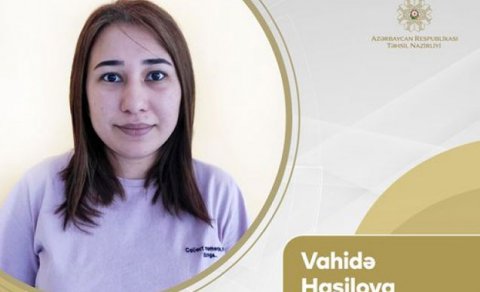 İngilis dili fənni üzrə ən yüksək balı topladı