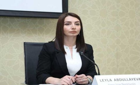 Leyla Abdullayevadan Ermənistan XİN-ə cavab