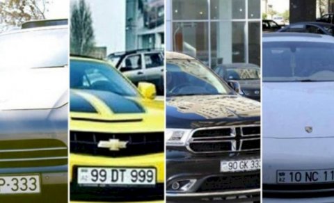 Bakıda zənginlərin nömrə yarışı