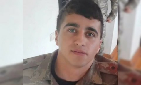 Bu gün həlak olan leytenantın FOTOSU
