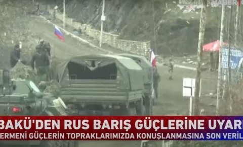 Azərbaycan Müdafiə Nazirliyi Rusiya sülhməramlılarına əsl vəzifələrini xatırladıb - VİDEO