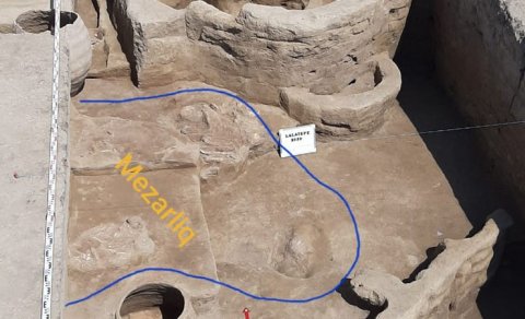 Lələtəpə neolit dövrü yaşayış yerində yeni tapıntılar aşkarlandı - FOTOLAR