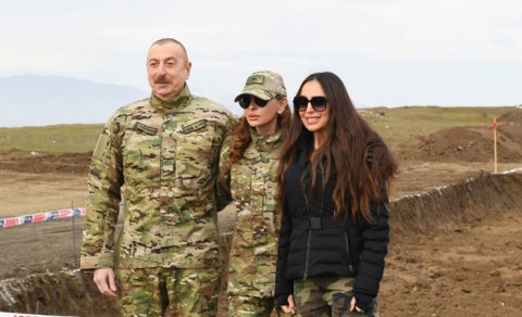 Prezident və birinci xanım Şuşada açılışlar etdi