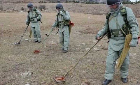 “Füzulidən Cəbrayıla gedən yol birinci mərhələ üzrə minalardan tam təmizlənib”