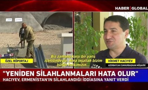 Hikmət Hacıyev: “Ermənilər revanş barədə düşünəcəksə, bu, onların növbəti tarixi səhvi olacaq” - VİDEO