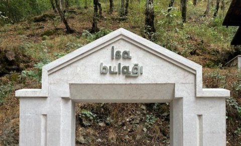 İsa Bulağı tam bərpa edildi