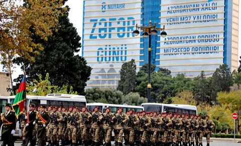 Sabah Bakıda hərbçilərin yürüşləri təşkil olunacaq