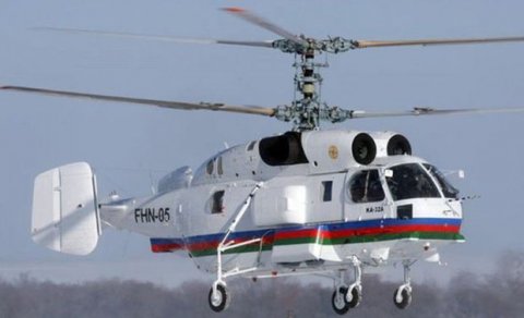 Zaqatalada çayda batan şəxsə görə havaya təcili helikopter qaldırıldı (VİDEO)