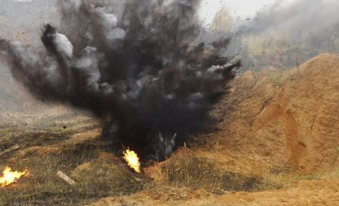 Tərtərdə eşidilən partlayış səslərinin səbəbi açıqandı