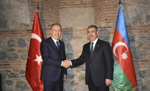 Zakir Həsənovla Hulusi Akar arasında görüşdü