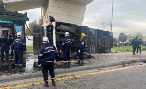 Bakıda baş verən dəhşətli qəza ilə bağlı cinayət işi açıldı