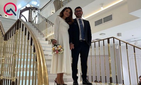 Bakıda 700 bal toplamış gənclər ailə qurdu - FOTO