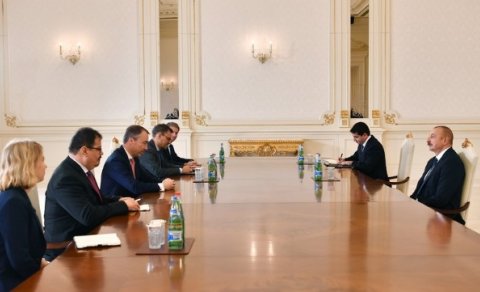 Prezident Avropa İttifaqının xüsusi nümayəndəsini qəbul etdi