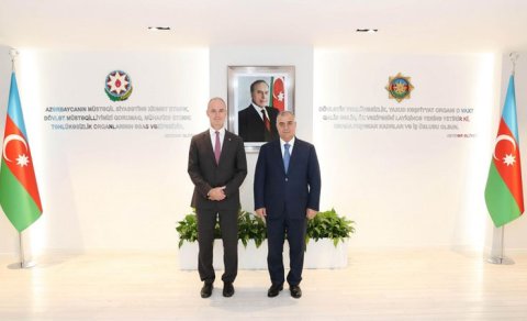 Əli Nağıyev BQXK-nin vitse-prezidenti ilə görüşdü