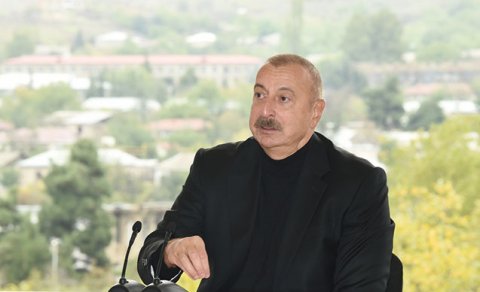 Prezident zəngilanlıların köçürüləcəyi vaxtı açıqladı