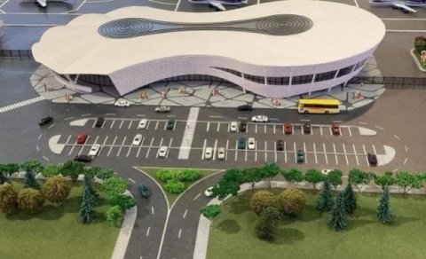Zəngilan aeroportunun belə olacaq - FOTOLAR