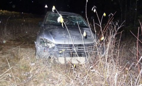 Salyanda minik avtomobili yoldan çıxıb aşdı, bir nəfər öldü