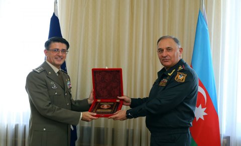 Ordumuzun Baş Qərargah rəisi NATO nümayəndəsi ilə görüşdü