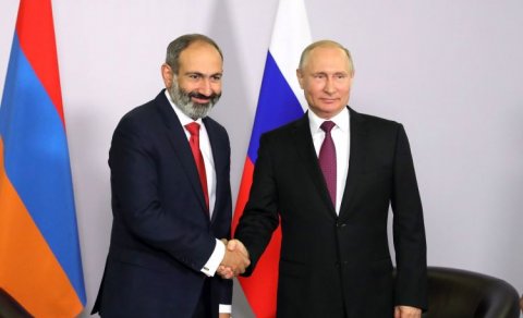 Paşinyan Putinin xəritə təklifi ilə RAZILAŞDI