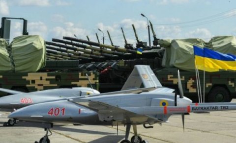 Ukrayna separatçılarla sərhəddə qoşun yığır - VİDEO