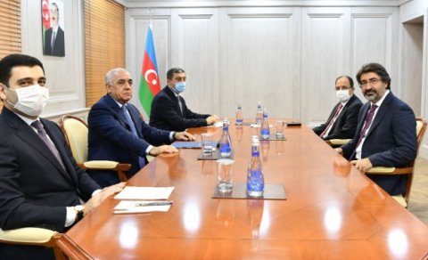 Əli Əsədov Alpaslan Çakarla görüşdü