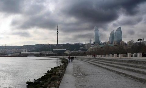 Bakıda hava çiskinli olacaq, rayonlara yağış yağacaq