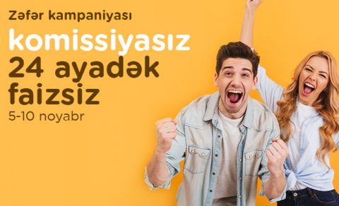 “Kontakt”dan “Zəfər Günü”nə özəl komissiyasız kredit kampaniyası - 24 ayadək faizsiz