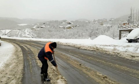 Qusarda qarın hündürlüyü 9 sm-ə çatıb - FAKTİKİ HAVA