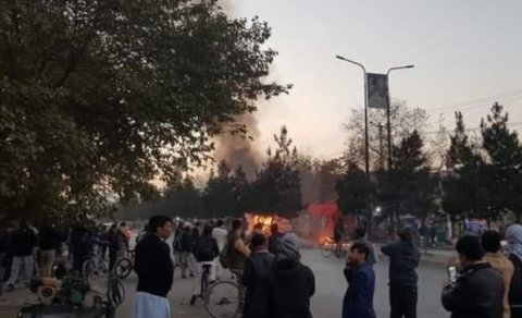 Əfqanıstanda avtomobilə quraşdırılan bomba partladı: Azı altı nəfər həlak olub - FOTO