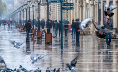 Bakıda və rayonlarda yağış yağacaq